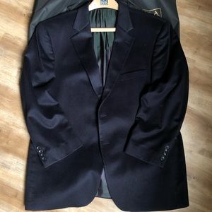 VINTAGE 60S LORDS OF LONDON DARK NAVY BLAZER